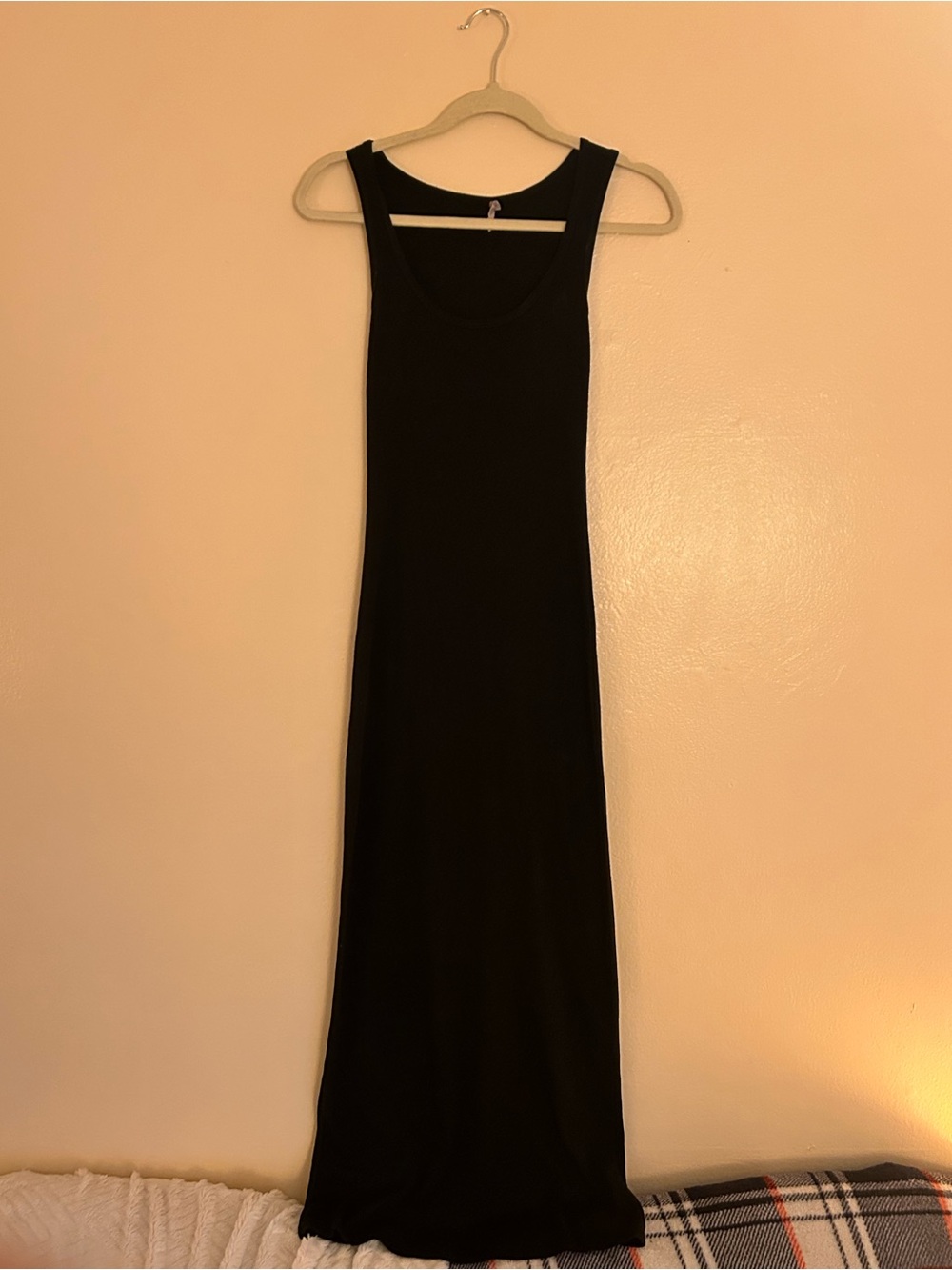 Heart Hips Black Sleeveless Maxi Dress